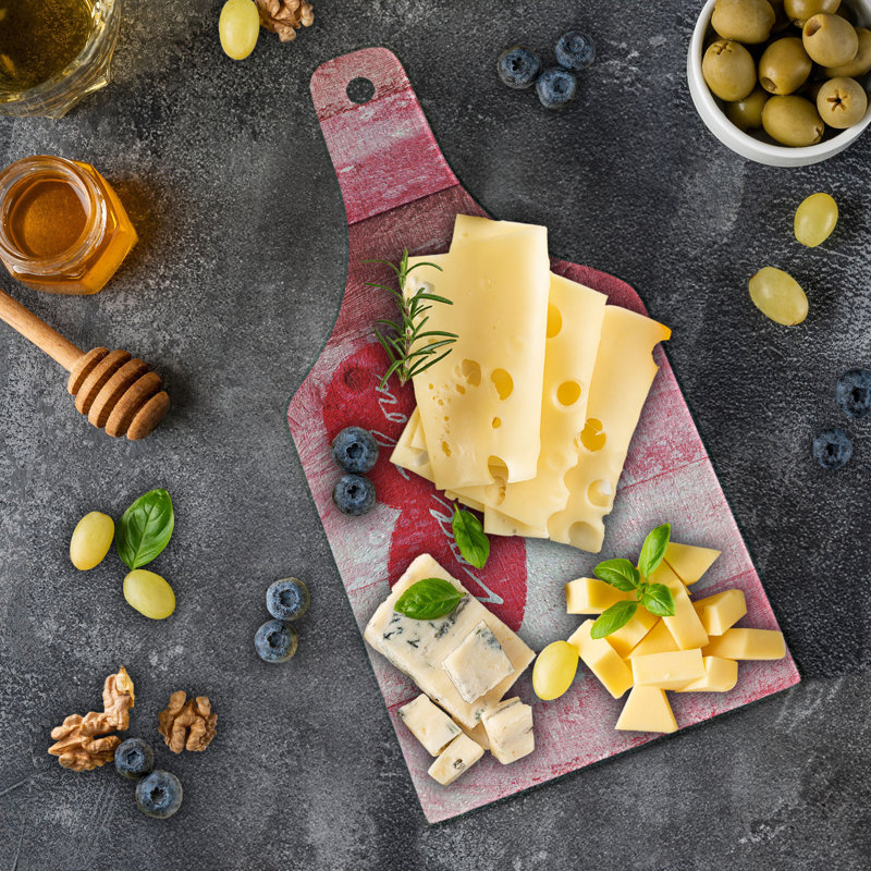 East Urban Home Glass Christam Cutting Board