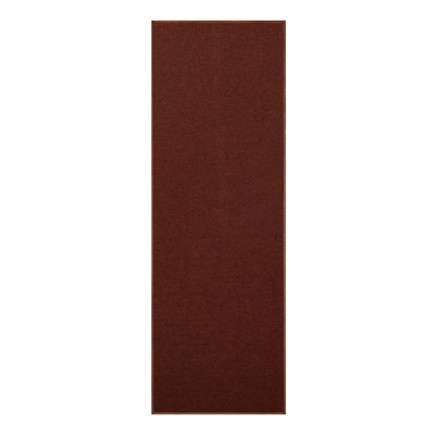 Amoriah Furnish my Place Modern Indoor/Outdoor Commercial Solid Color Rug - Pet and Kids Friendly Rug, Stain Resistant, Floor Carpet for Living Room & Hallway, Wedding - Rust
