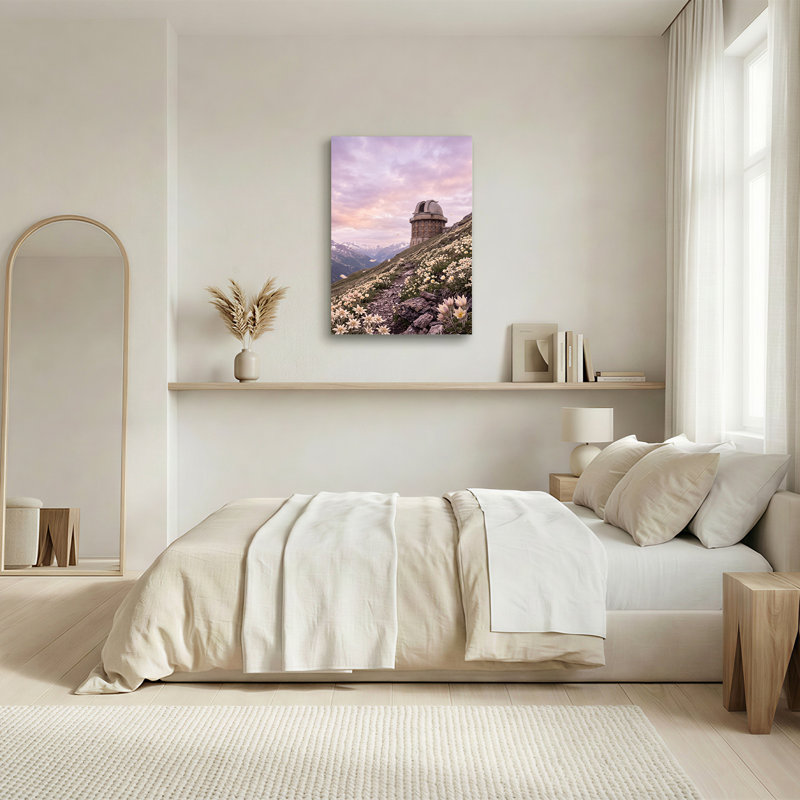 Toile en bois avec dôme, H 48 po x l 32 po