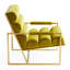 Channeled Goldfinger Lounge Chair-101202164