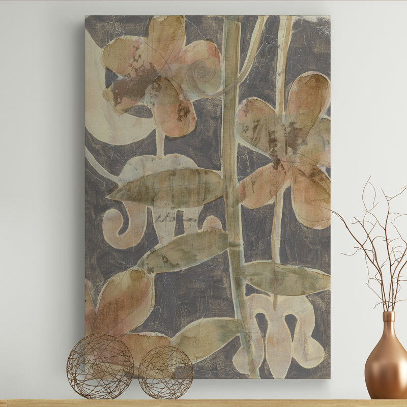 « rainforest fresco ii », impression sur toile, H 32 po x l 24 po x P 1 po, Toile tendue