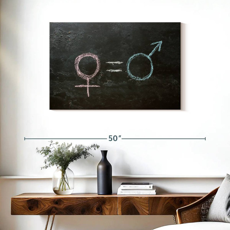 Symbole d'autonomisation des femmes, H 24 po x l 36 po