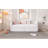 Twin Size Upholstered Daybed With Ergonomic Design Backrest And 2 Drawers-1984144208