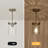 1-Light 5.1"W Medium Glass Pendant Light for Over Sink-121632946-132142426