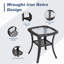 Deux chaises pivotantes TL + une table d'appoint