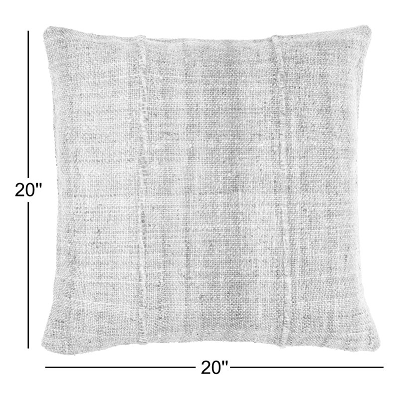 Coussin Zeppelin, Polyester/ bourre en polyester, H 20 po x l 20 po, Kaki