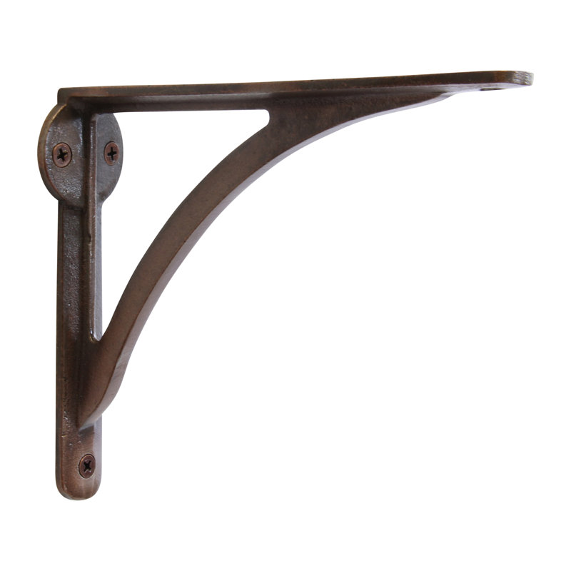 Support de tablette moderne et élégant BK-IR8207, Cuivre antique, H 5,5 po x l 0,8 po x P 7 po