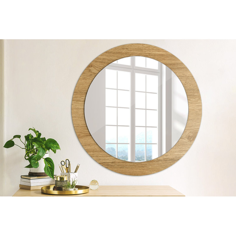 Huldar Glass Flat Wall Mirror