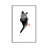 Cat Line by Péchane - Print on Canvas-1053110119-1053110112
