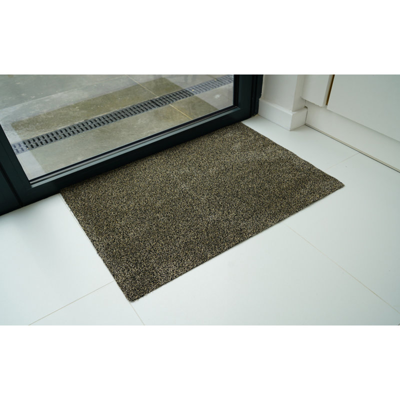 Amelia-Eve Non-Slip Doormat, Rectangle 50 x 80cm, Brown
