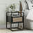 Colson Black Finish Accent Table