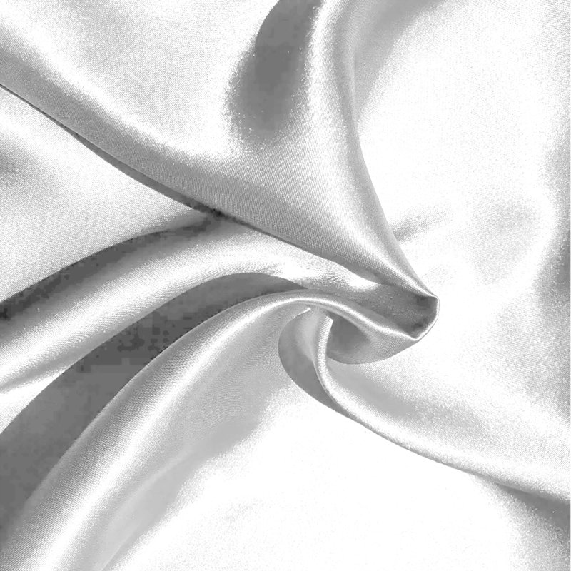 Satin Standard Pillowcase - Set of 2, White