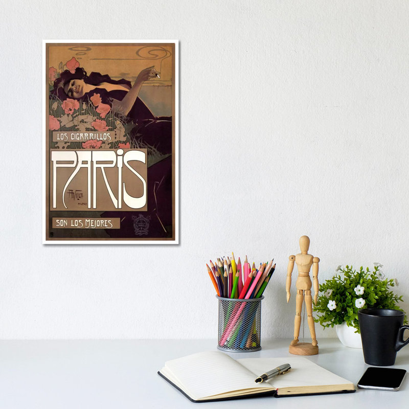 Vintage Ad Poster - Wrapped Canvas Rectangle Print, 20.32 cm H x 30.48 cm W