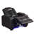 39" Adjustable Headrest Power Recliner Man Cave Home Theater Chair With Cup Holders USB LED-458311912
