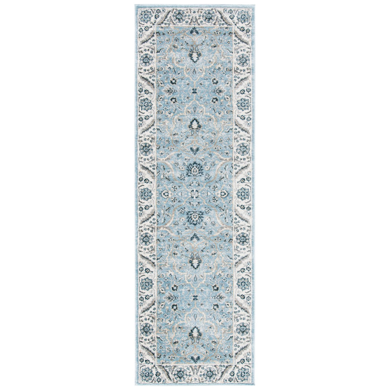 Delmer Performance Oriental Rug, Runner 2'2" x 7'