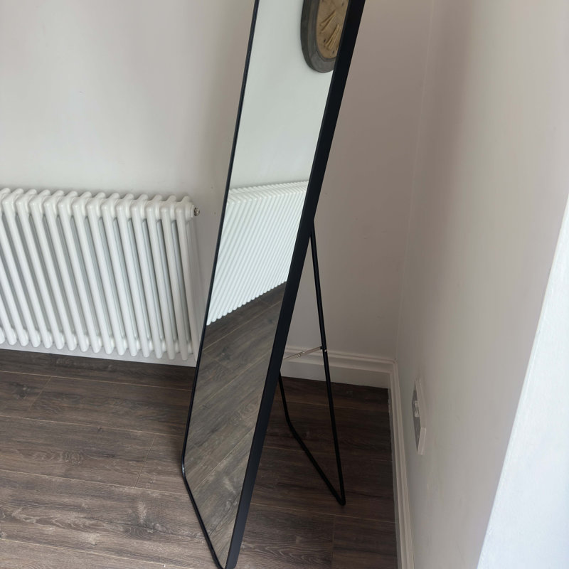 Allen Metal Free Standing  Mirror,