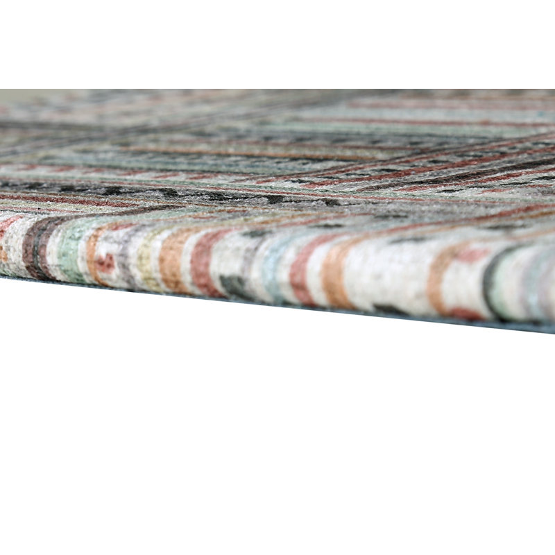 Kynslie Striped Anti-Fatigue Non-Skid Kitchen Mat