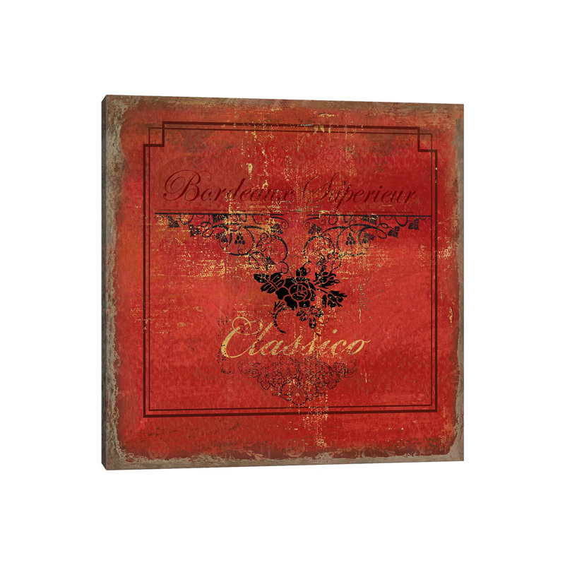 Vino II by Aimee Wilson - Wrapped Canvas Print, 66.04 cm H x 66.04 cm W x 1.91 cm D