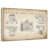Floating Frame Natural Wood