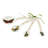 Portmeirion Botanic Garden Harmony Measuring Spoons S/4