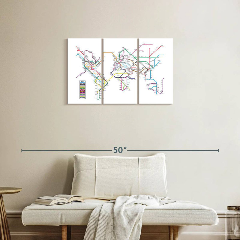 World Metro Amoriah I, 20" H x 33" W