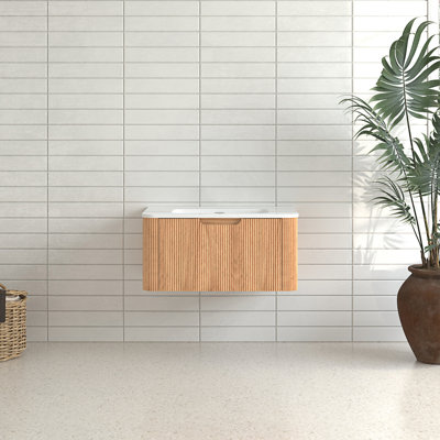Wall-Mounted Floating Bathroom Vanity