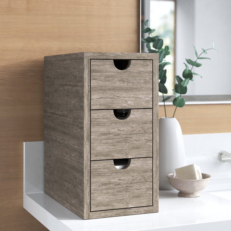 Armoire murale H 8 po x l 16 po Allimae, Gris