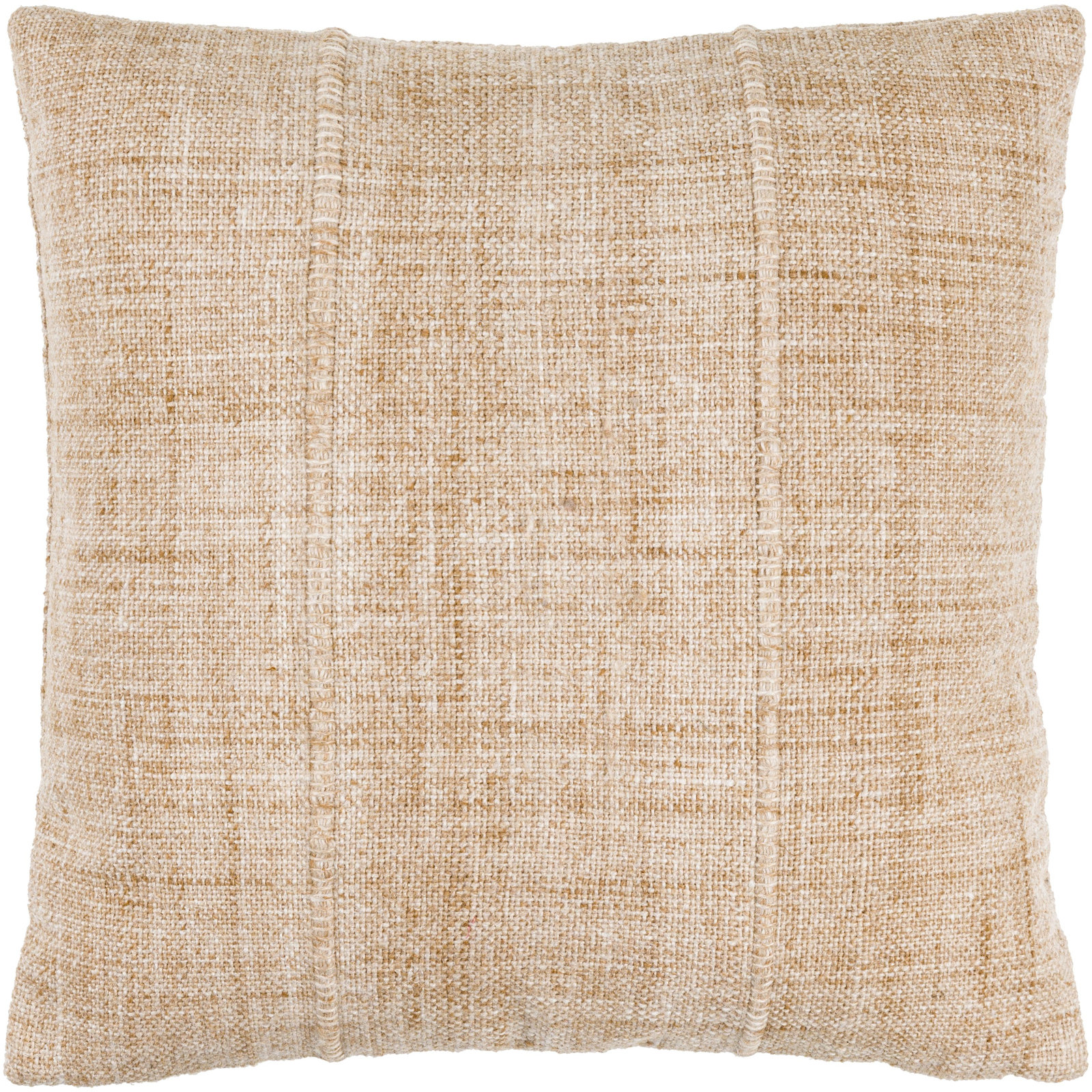 Zeppelin Pillow Cover, Down, 20"H x 20"W, Natural