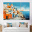 Paysage coloré de la Grèce de Santorin III - Santorini, art mural-840254477-840254476