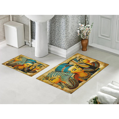 Ensemble de tapis de bain 2 pièces Diony