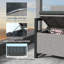 Powder Coated Steel Outdoor Bench