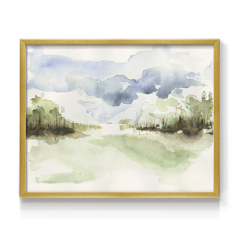 «Brush Thickets II», impression encadrée, H 8 po x l 10 po