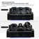 81.5'' Power Reclining Sofa Couch with Wireless Charger and LED Lights