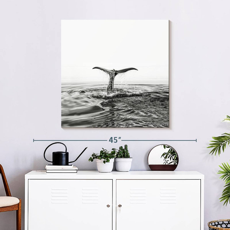 Crowle Whale Tale, 30" H x 30" W