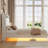Full Size Floating Bed Frame With RGB LED Lights & Charging Station-1514910502-1514910497