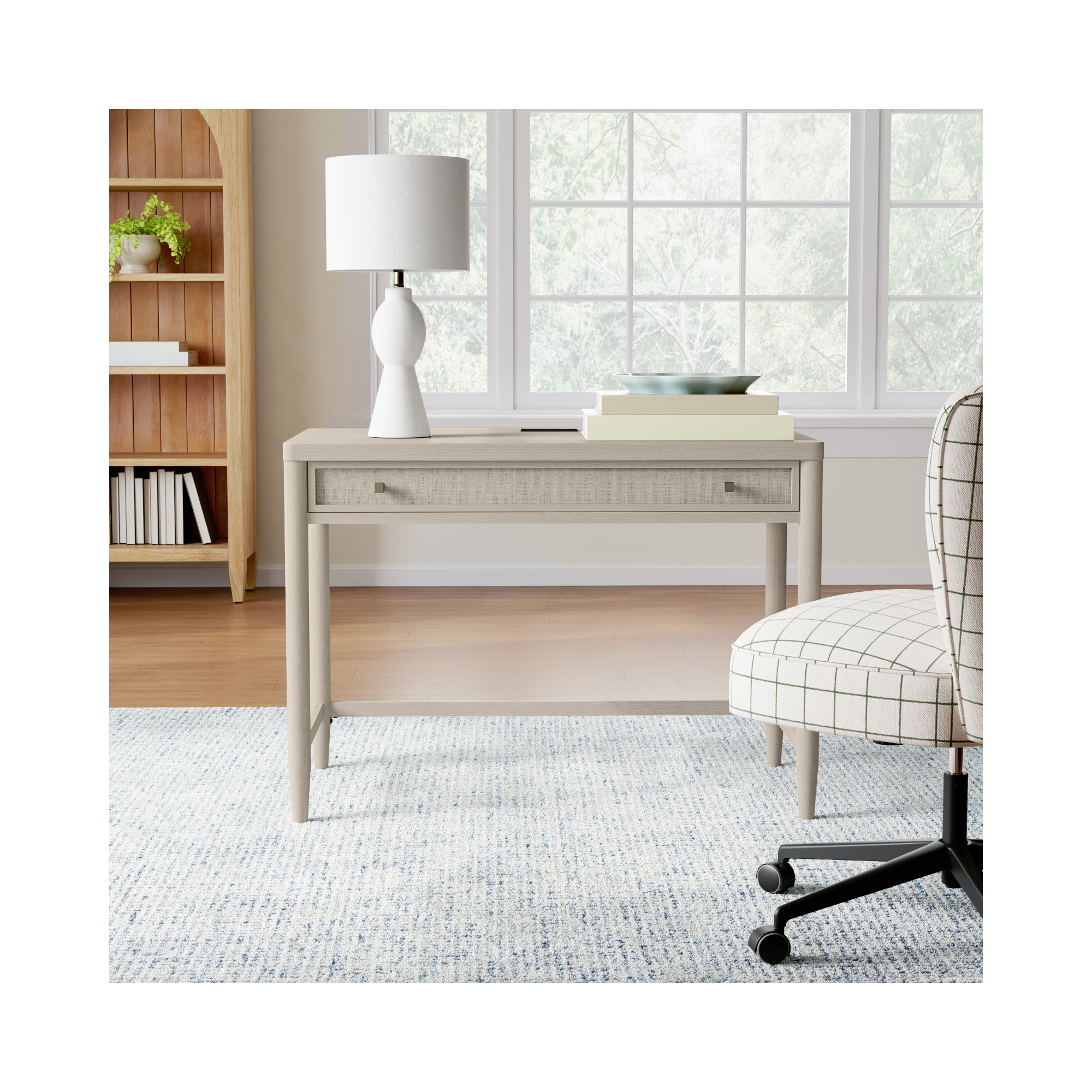 Shannen 42'' W Rectangle Writing Desk