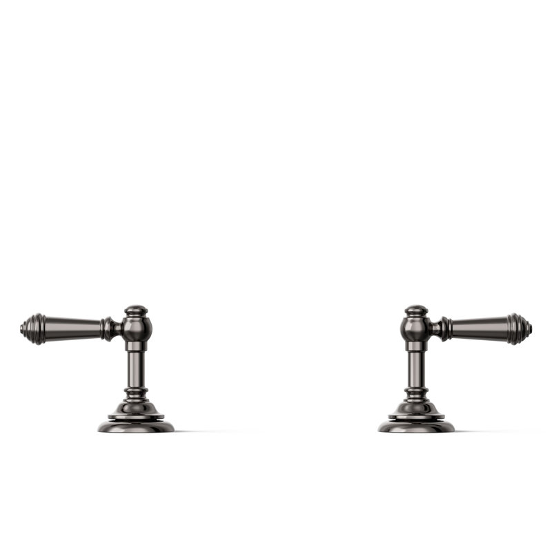 Artifacts® Bathroom Sink Lever Handles, Vibrant Titanium
