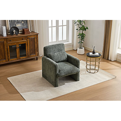 Fauteuil rembourré simple