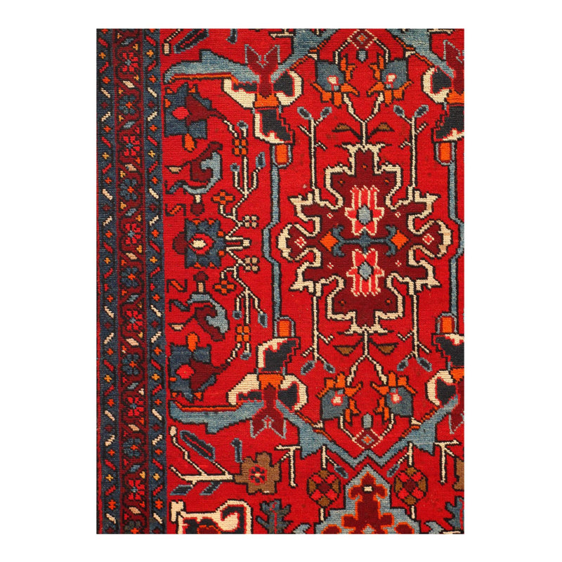 Oriental Area Rug in Red