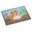 Tapis de porte pour l’extérieur antidérapant sheltie spring-38381454