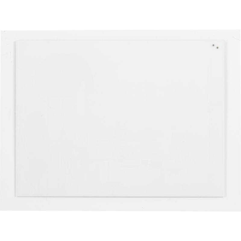 Magnetic Glass Board, 45cm H x 60cm x W x 1.5cm D