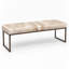 Upholstered Cowhide Stool-599244423