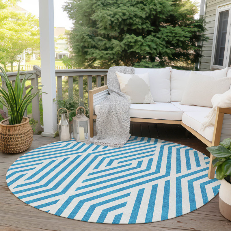 Tapis intérieur / extérieur Altair, Rond 8 pi