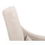 Chaise avec accoudoirs rembourrée en lin Brera-1009161628