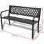 Metal Outdoor Bench