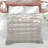 Beige Houndstooth Pattern Comforter-130659668
