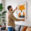 Happy Fox Modern - Print-136730848-136730850