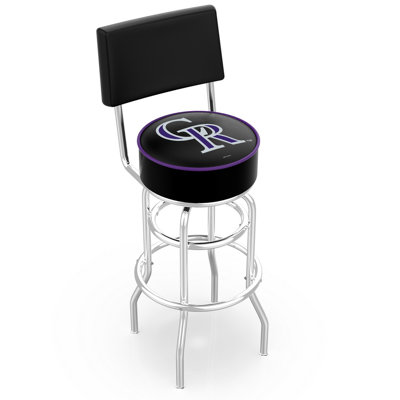 L7C4 Colorado Rockies Swivel Counter Stool