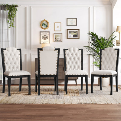 Upholstered Dining Chairs Set Of 4