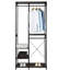 Mahurin 90cm Clothing Rack-888124730